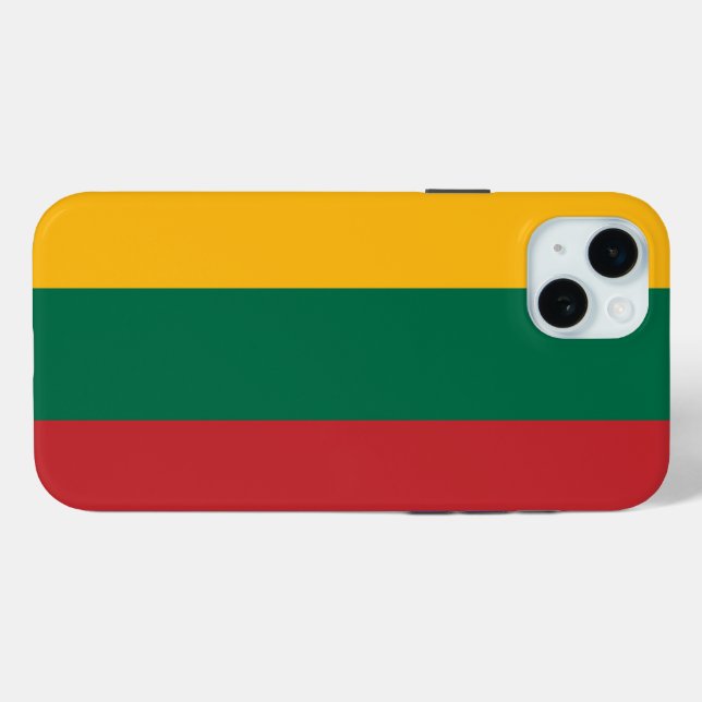 Litauen Case-Mate iPhone Hülle (Rückseite (Horizontal))