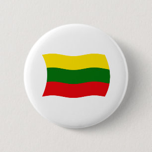 Litauen-Flagge-Button Button