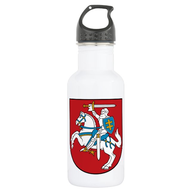 Litauen-Flagge Trinkflasche (Vorderseite)