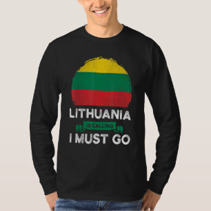 Litauen fordert, dass ich das litauische Kulturerb T-Shirt
