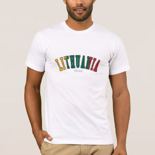 Litauen in den Staatsflaggefarben T-Shirt