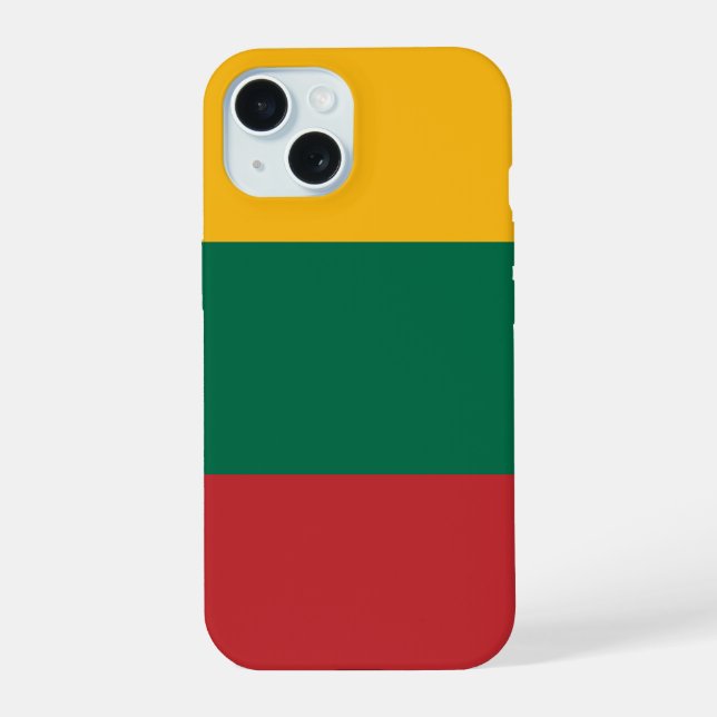 Litauen iPhone 15 Hülle (Rückseite)