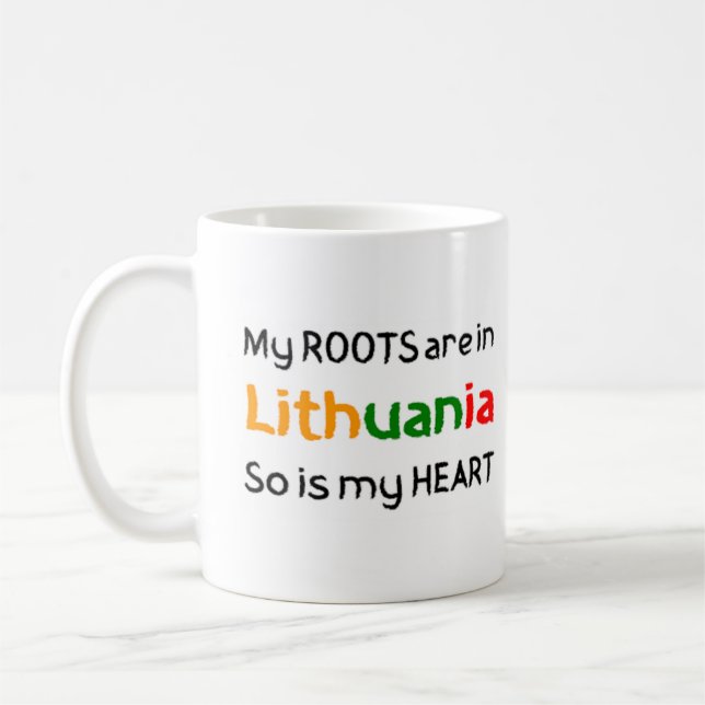 Litauen Kaffeetasse (Links)