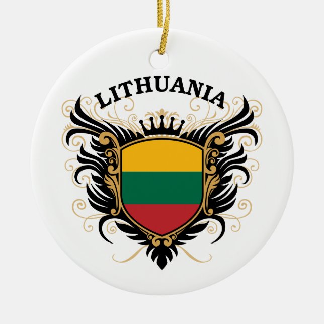 Litauen Keramikornament (Vorne)