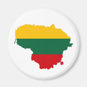 Litauen-Länderkarte Magnet