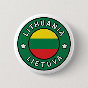 Litauen Lietuva Button