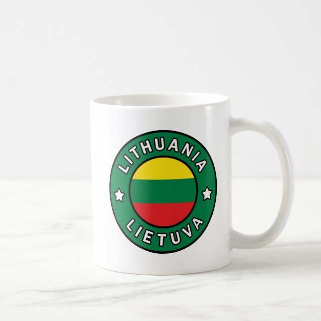 Litauen Lietuva Kaffeetasse (Rechts)