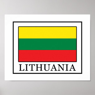 Litauen Poster