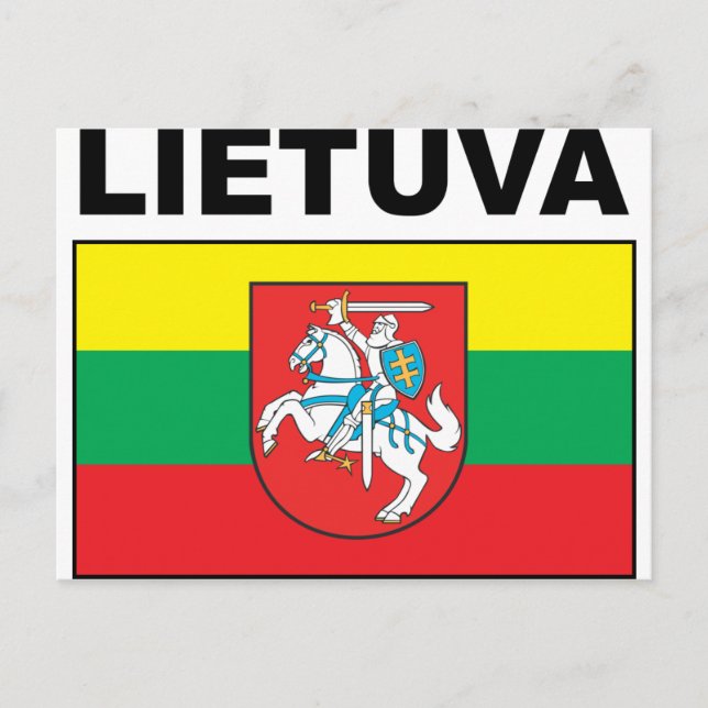 Litauen Postkarte (Vorderseite)