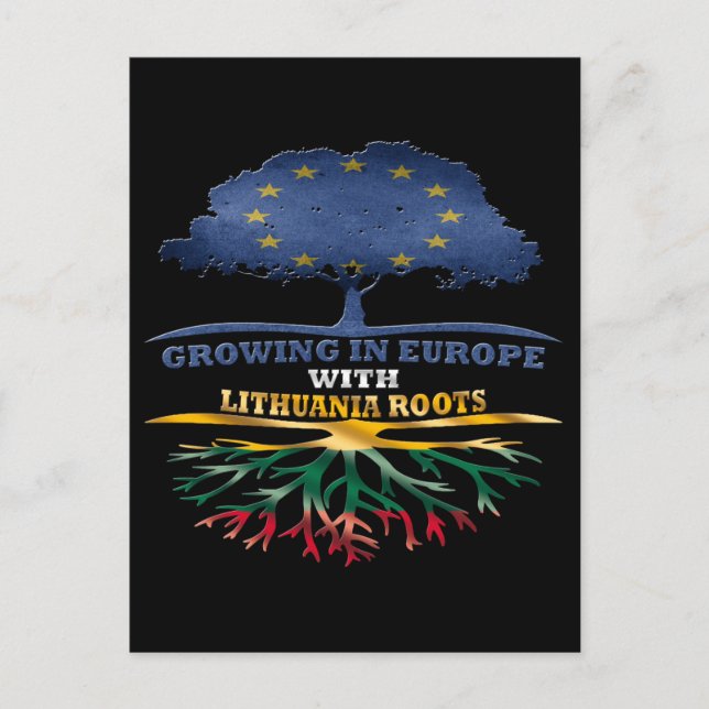 Litauen Postkarte (Vorderseite)