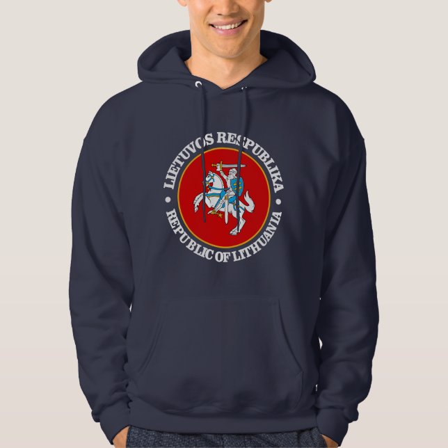 Litauen (rd) hoodie (Vorderseite)