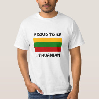 Litauen: Stolz auf Litauisch T-Shirt