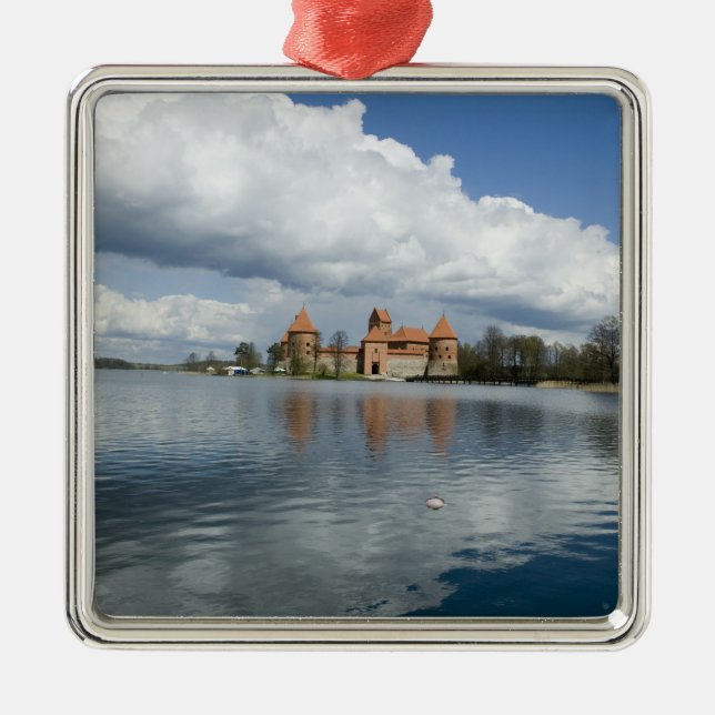 Litauen, Trakai. Burg Silbernes Ornament (Vorne)