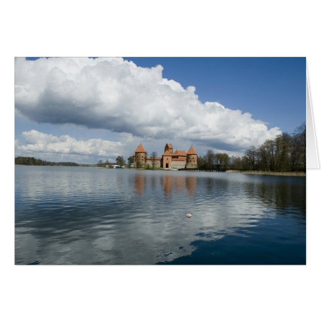 Litauen, Trakai. Inselschloss (Vorderseite (Horizontal))