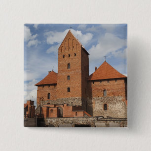 Litauen, Trakai, Trakai Historischer Nationalpark Button
