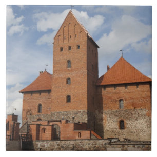Litauen, Trakai, Trakai Historischer Nationalpark Fliese