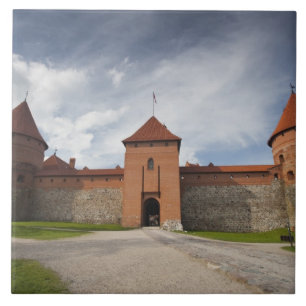 Litauen, Trakai, Trakai Historischer Nationalpark Fliese