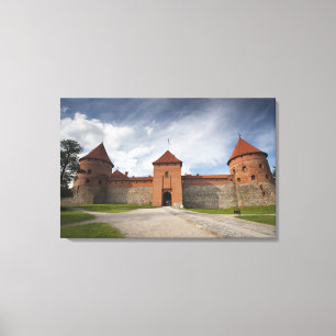 Litauen, Trakai, Trakai Historischer Nationalpark  Leinwanddruck