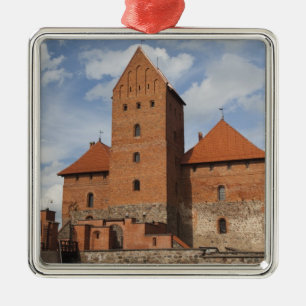 Litauen, Trakai, Trakai Historischer Nationalpark Silbernes Ornament