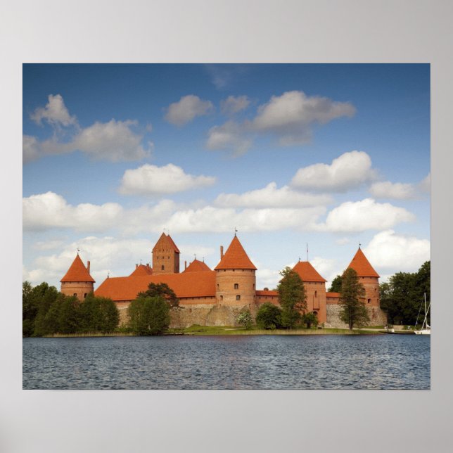 Litauen, Trakai, Trakai Historischer Nationalstaat Poster (Vorne)