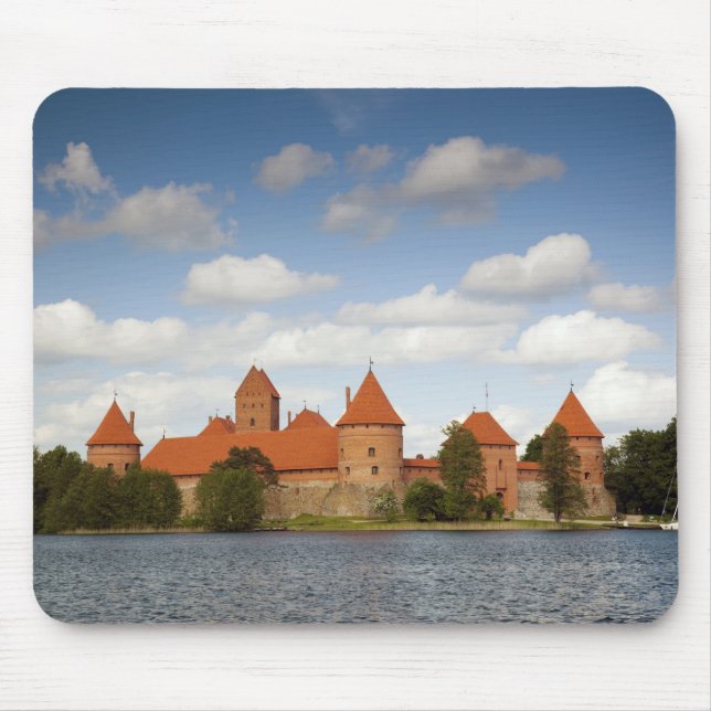 Litauen, Trakai, Trakai Historischer Staat 2 Mousepad (Vorne)