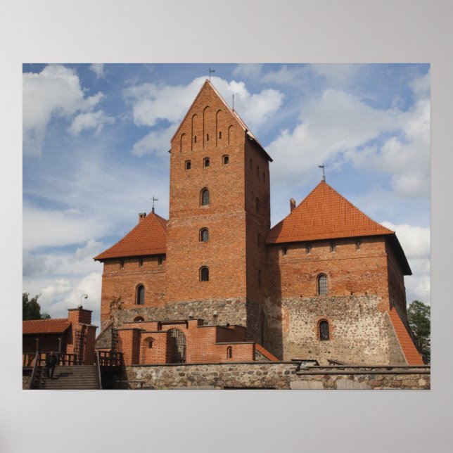 Litauen, Trakai, Trakai Historischer Staat 3 Poster (Vorne)