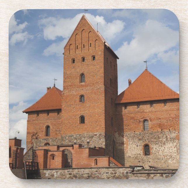 Litauen, Trakai, Trakai Historischer Staat 3 Untersetzer (Vorderseite)