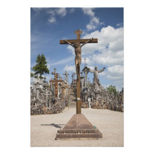 Litauen, Zentral-Litauen, Siauliai, Hügel 4 Fotodruck