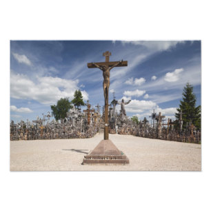 Litauen, Zentral-Litauen, Siauliai, Hügel 6 Fotodruck