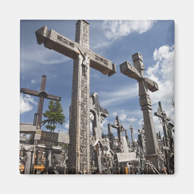 Litauen, Zentrallitauen, Siauliai, Hill 3 Magnet (Vorne)