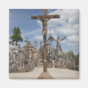 Litauen, Zentrallitauen, Siauliai, Hill 4 Magnet