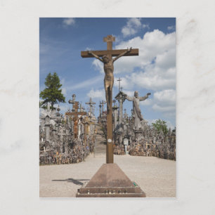 Litauen, Zentrallitauen, Siauliai, Hill 4 Postkarte