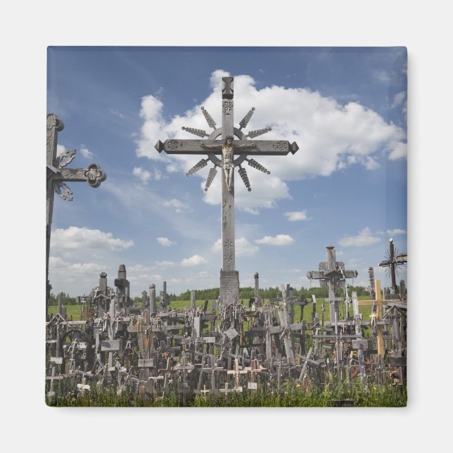 Litauen, Zentrallitauen, Siauliai, Hill 7 Magnet (Vorne)