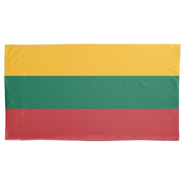 Litauenflagge Kissenbezug (Vorderseite)