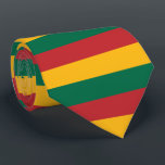 Litauenflagge Krawatte<br><div class="desc">Litauische Flaggenfarben</div>