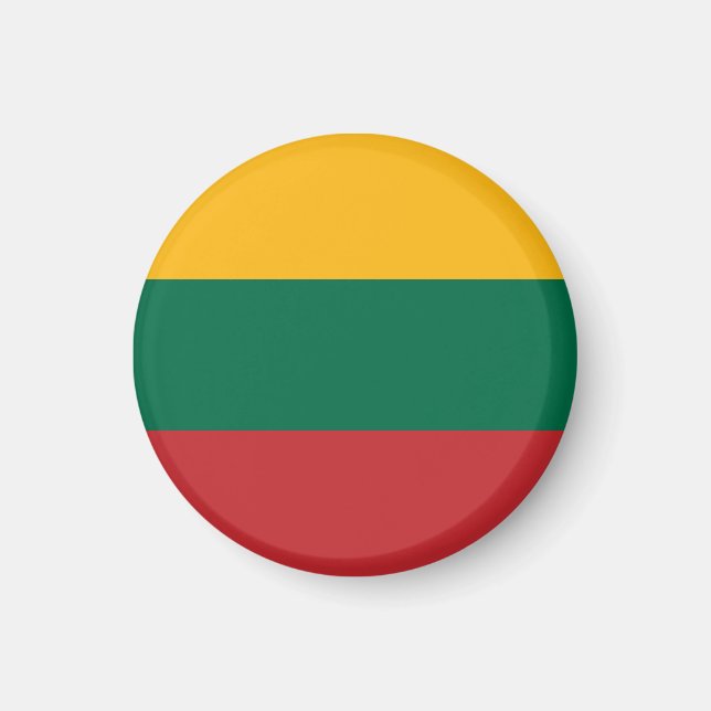Litauenflagge Magnet (Vorne)