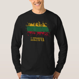 Litauische Enthusiasten für Lietuva und Litauen T-Shirt