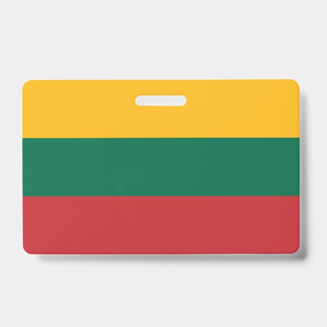 litauische Flagge Ausweis (Vorderseite)