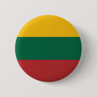 Litauische Flagge Button