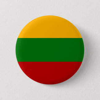 Litauische Flagge Button