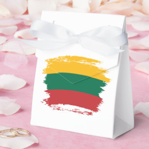 Litauische Flagge Geschenkschachtel