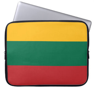 Litauische Flagge Laptopschutzhülle