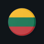 litauische Flagge Magnet<br><div class="desc">litauische Flagge</div>