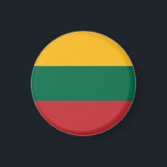 litauische Flagge Magnet<br><div class="desc">litauische Flagge</div>