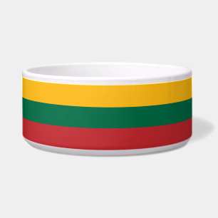 litauische Flagge Napf