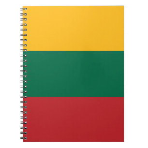 Litauische Flagge Notizblock
