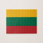 litauische Flagge Puzzle<br><div class="desc">litauische Flagge</div>