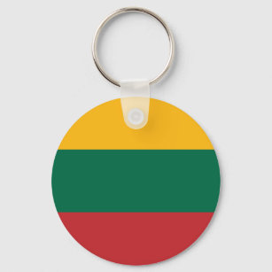 litauische Flagge Schlüsselanhänger