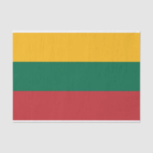 Litauische Flagge Seidenpapier
