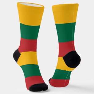litauische Flagge Socken